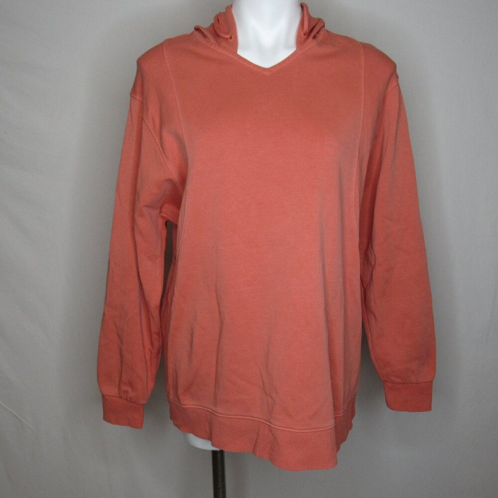 Athleta Sundown Alliance Hoodie Peach Heathered Orange Women's S Small